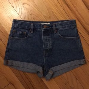 Mom jean shorts Forever 21